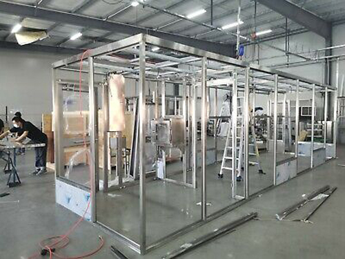 潔凈棚框架安裝 潔凈棚框架安裝