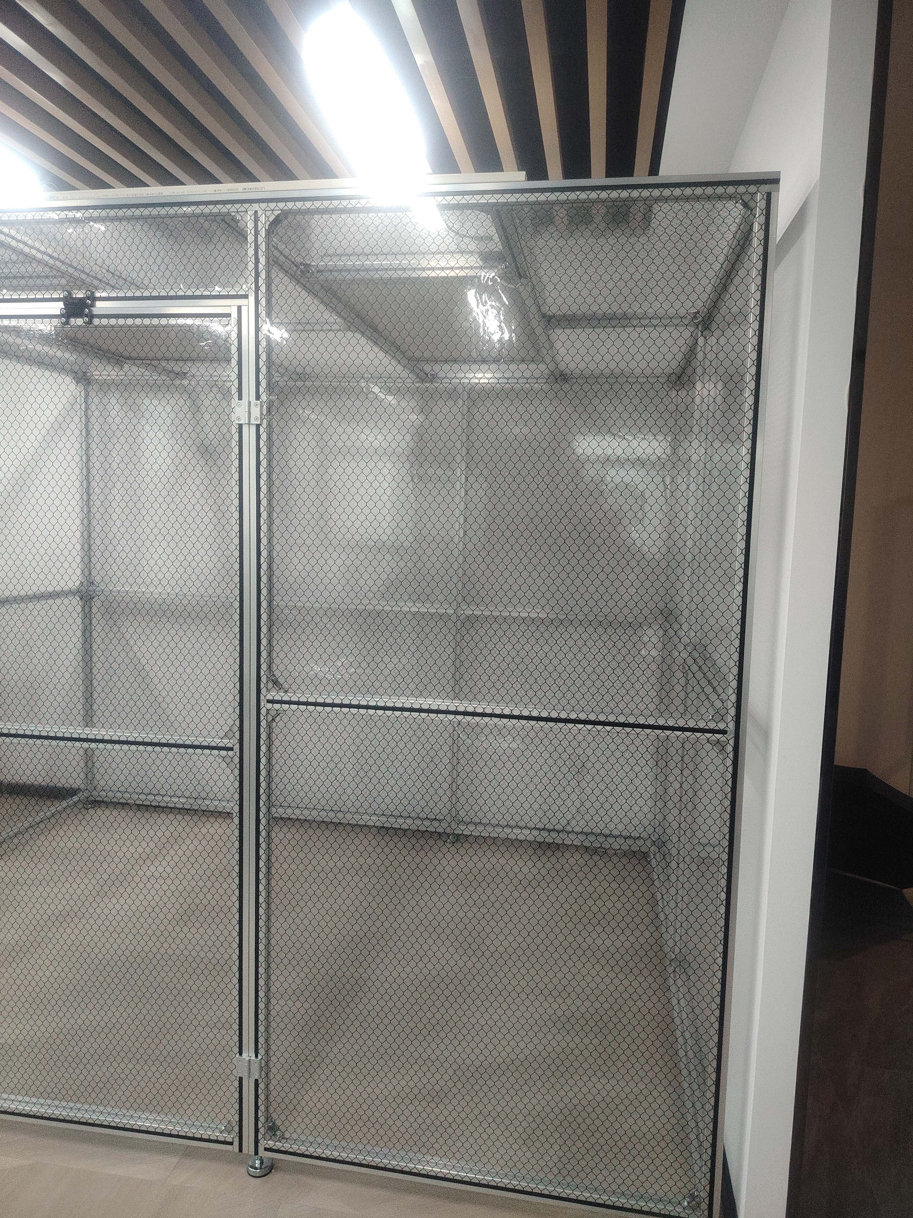 網(wǎng)格簾潔凈棚