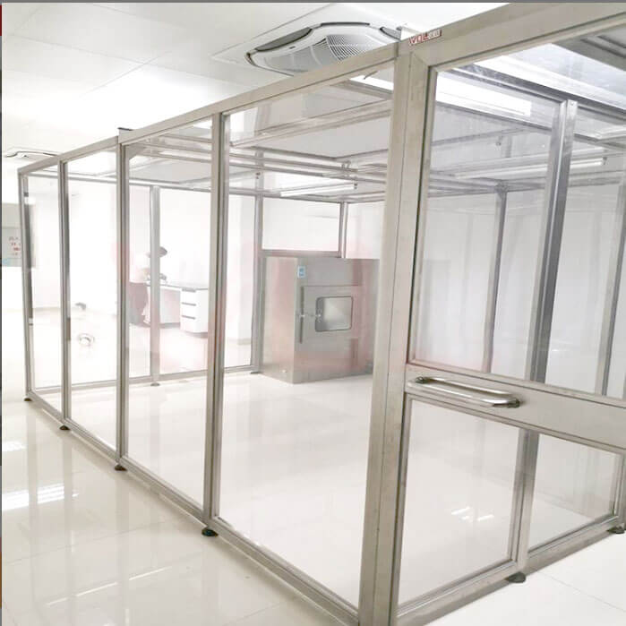 百級不銹鋼潔凈棚效果圖